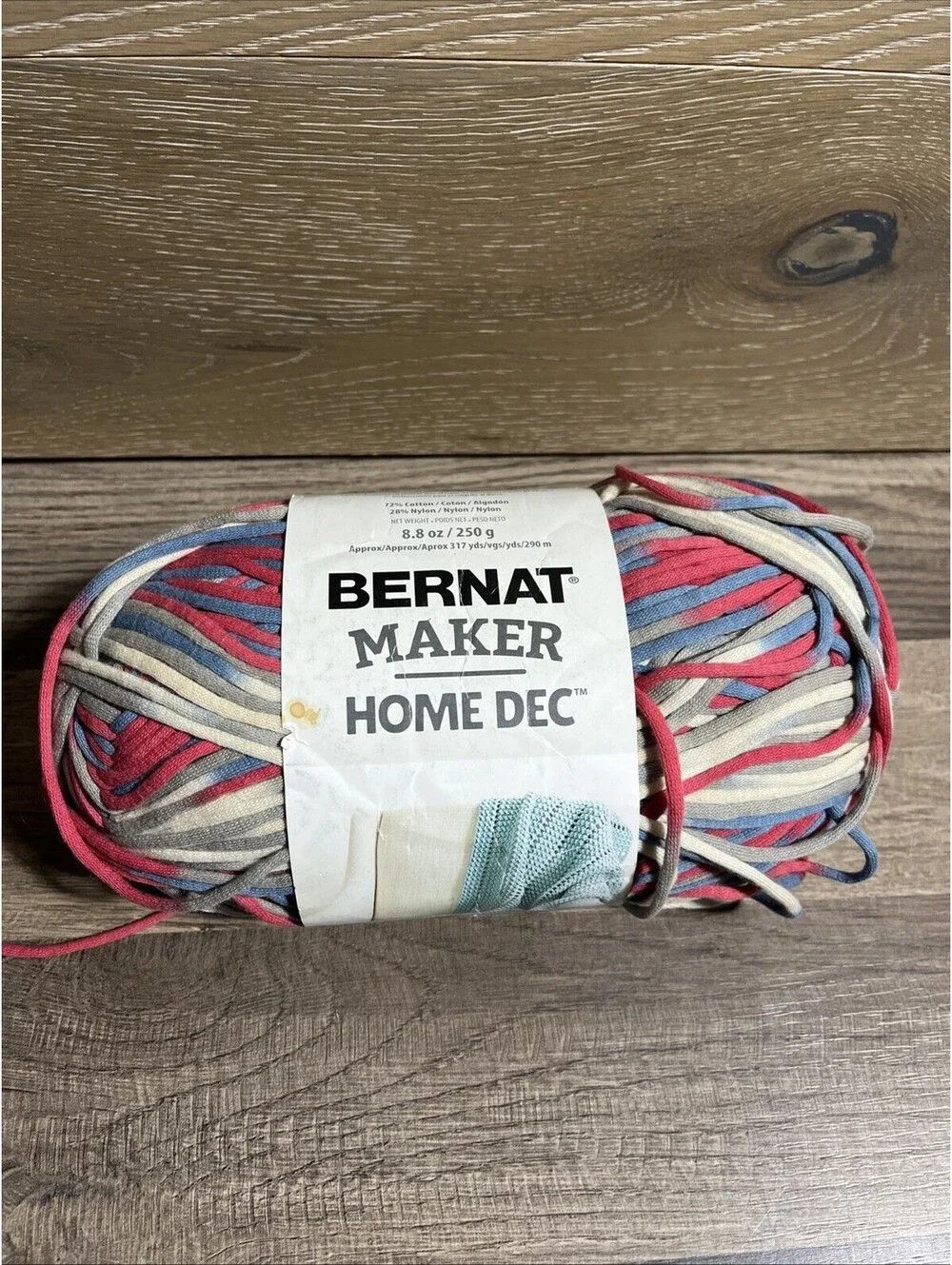 Bernat Maker Home Dec Yarn Nautical Variegate